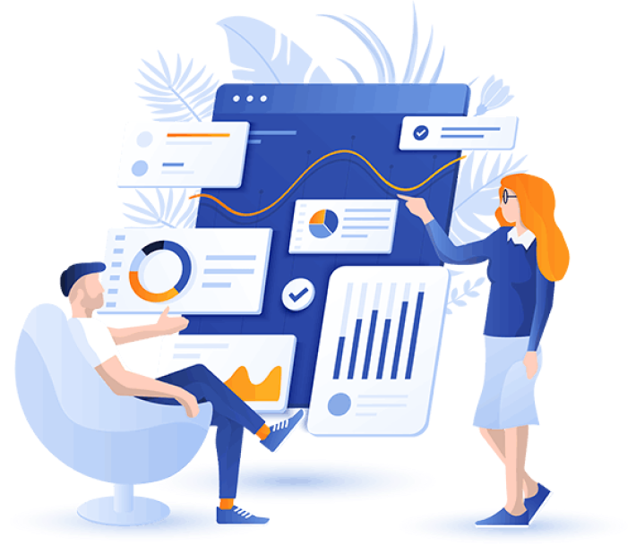 Diverse team at Digital Bato, a digital marketing agency, brainstorming ideas on a whiteboard.